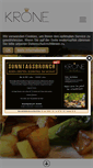 Mobile Screenshot of gasthaus-krone.de